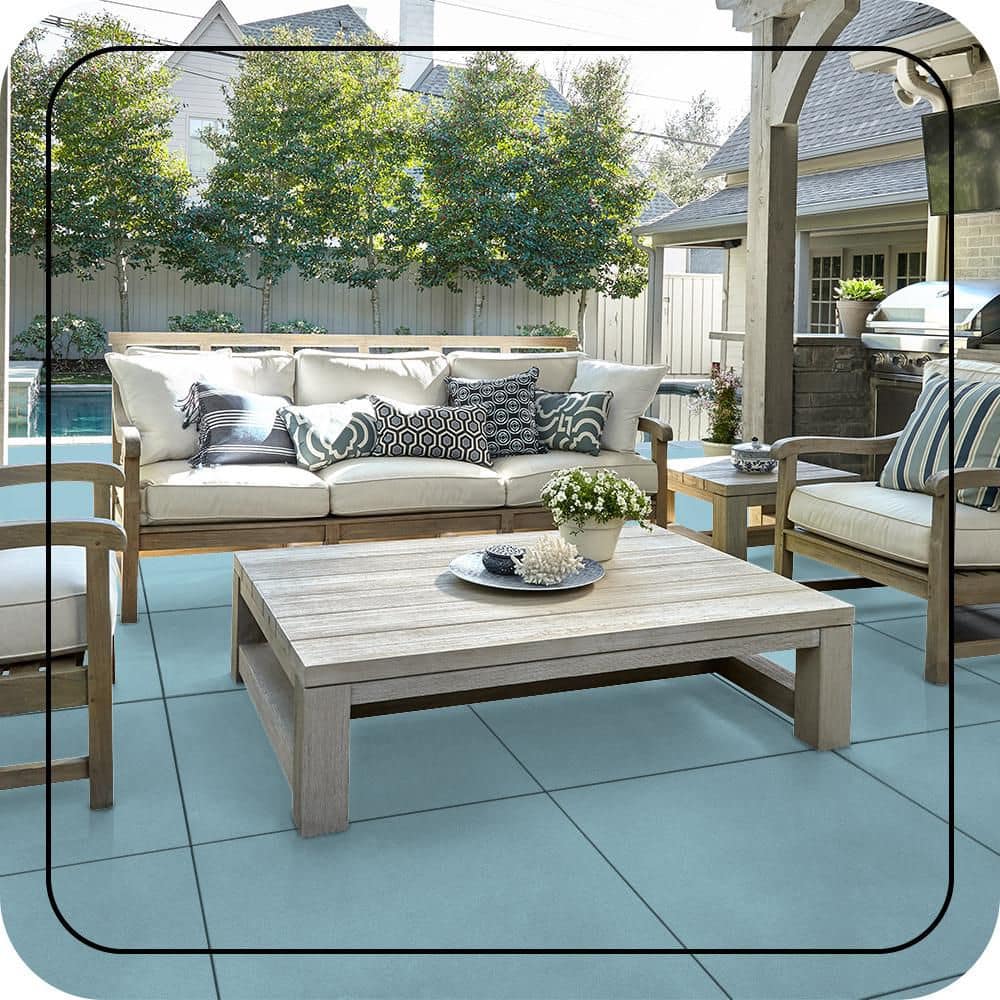 BEHR PREMIUM #S480-2 Textured Low-Lustre Enamel Interior/Exterior Porch and Patio Anti-Slip Floor Paint (3)