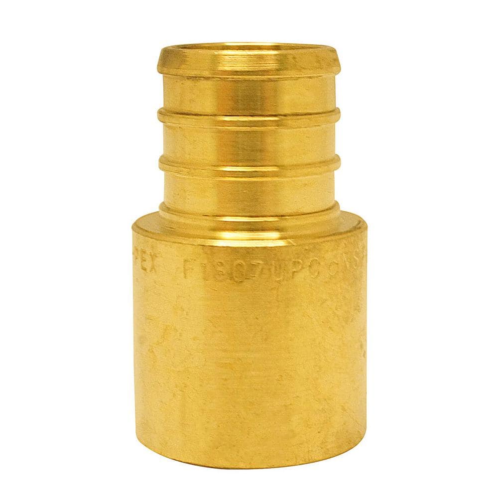 Apollo 3/4 in. Brass PEX-B Barb x Male Copper Sweat Adapter (3)