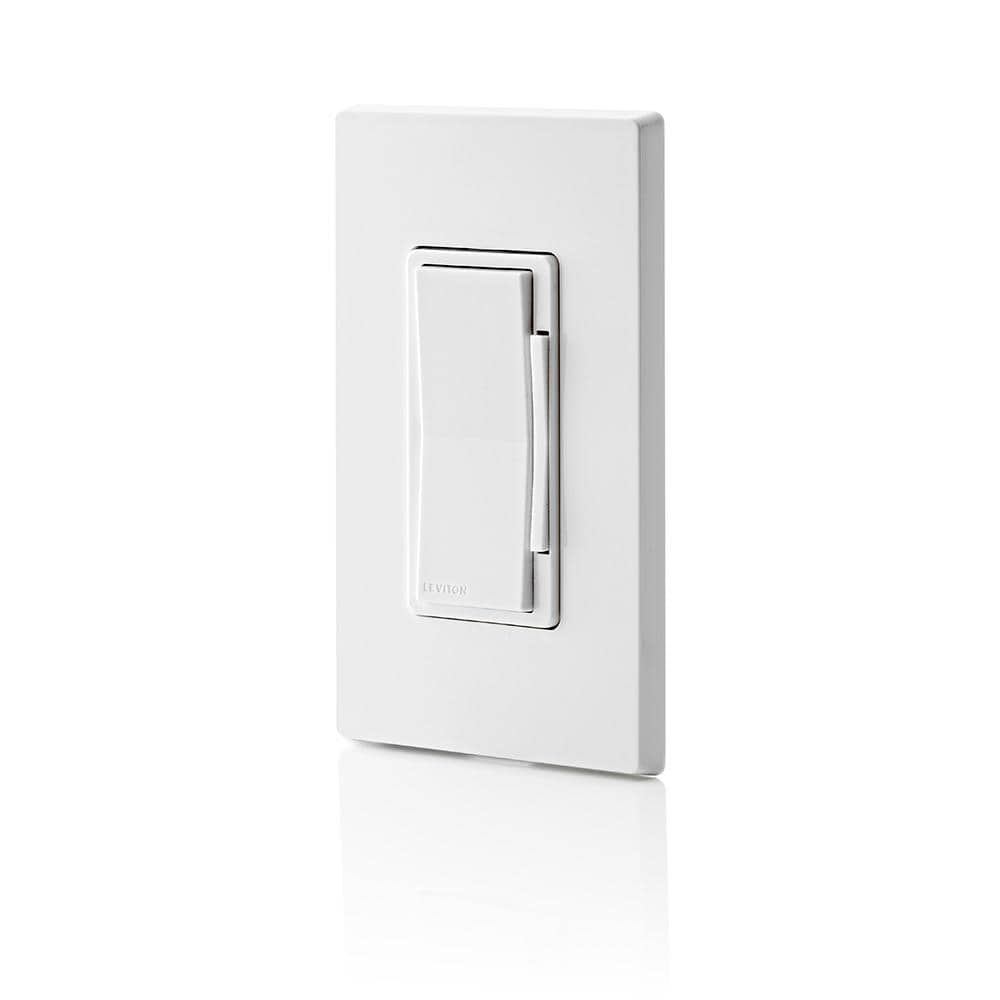 Leviton Decora Smart Anywhere Wire-Free 3-Way Dimmer Companion Light Switch for Decora Smart Wi-Fi Dimmers, White, DAWDC-1RW (3)