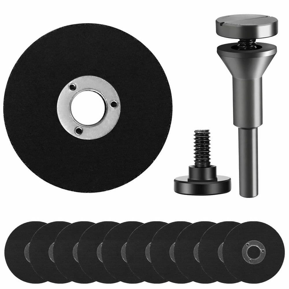 LAIFUCAM 2 in. Die Grinder Cut-Off Wheels with 3/8 in. Arbor Hole Mandrel for Metal Cutting Rotary Tools 11-Pack (1)