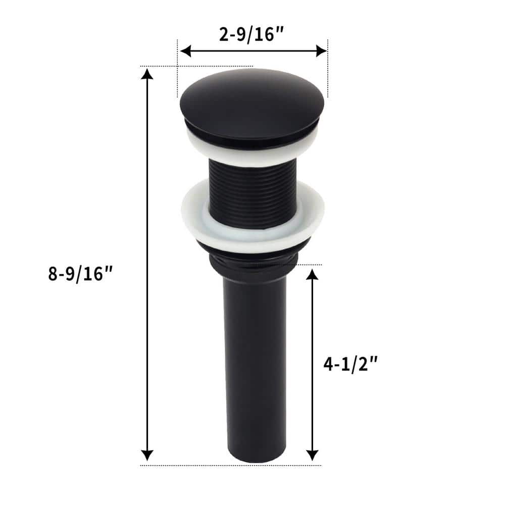 Akicon Pop-Up Bathroom Sink Drain without Overflow (3)
