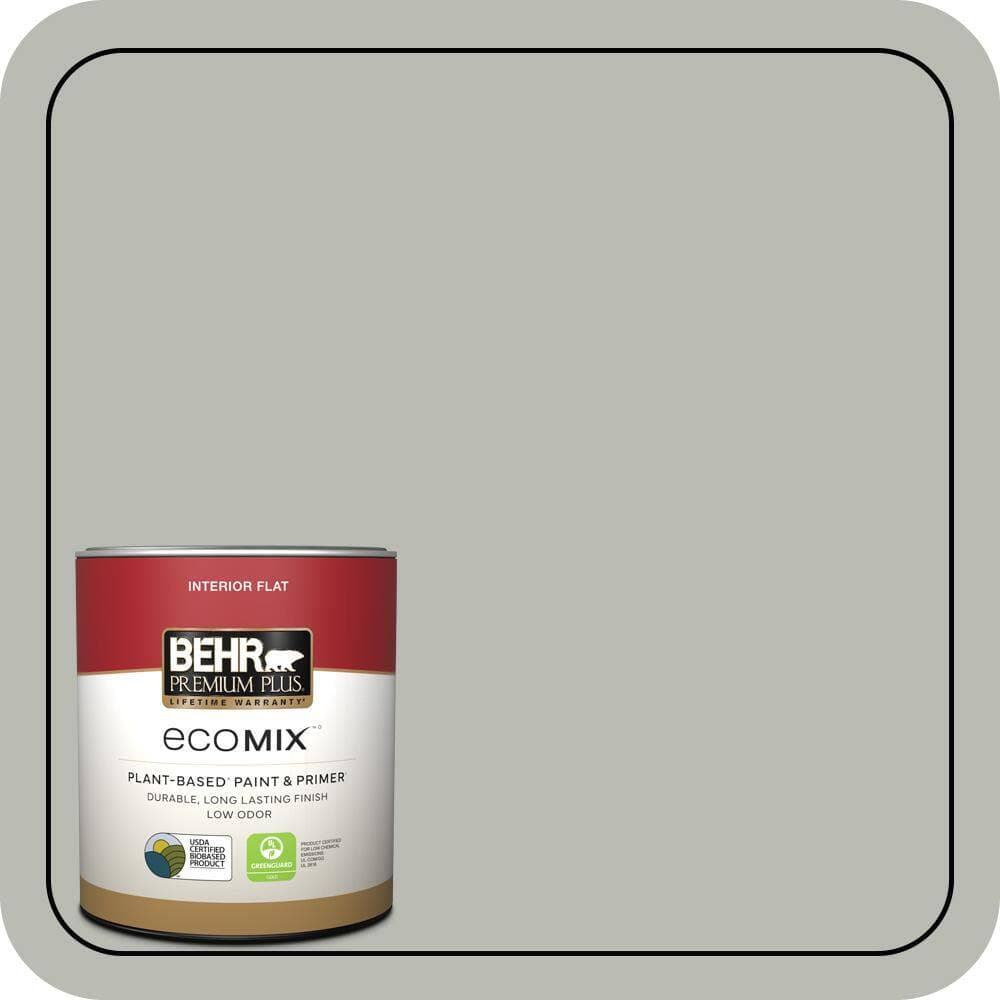 BEHR PREMIUM PLUS #N380-3 Weathered Moss Enamel EcoMix Plant-Based & Primer (1)