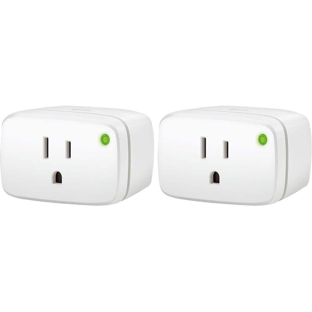 eve Energy (Matter) - Smart Plug, Matter & Thread Enabled, works w/ Apple Home/SmartThings/Alexa/Google Home 2-Pack (White)