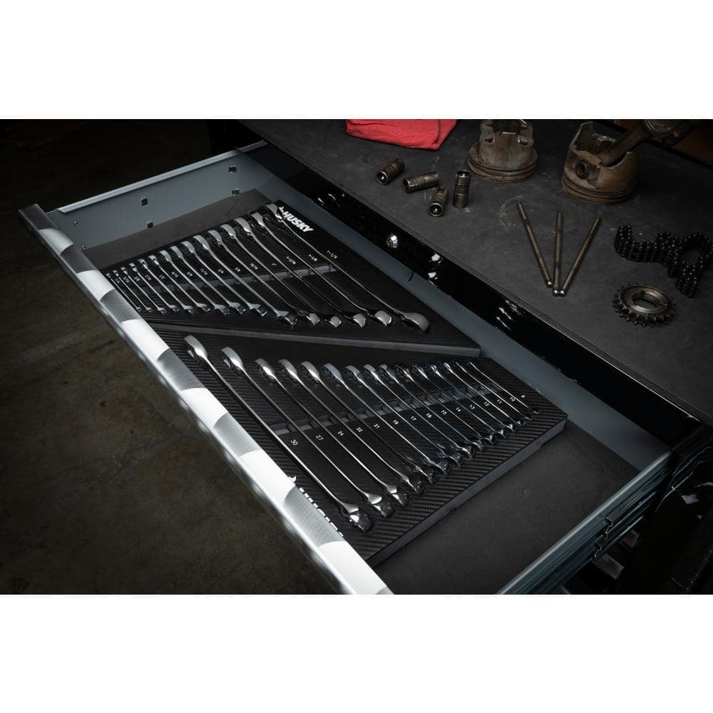 Husky EVA Tray for 15-Piece Combination SAE Wrench Set (3)