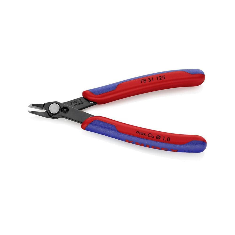 KNIPEX 5 in. Electronics Super Knips with Comfort Grip (2)