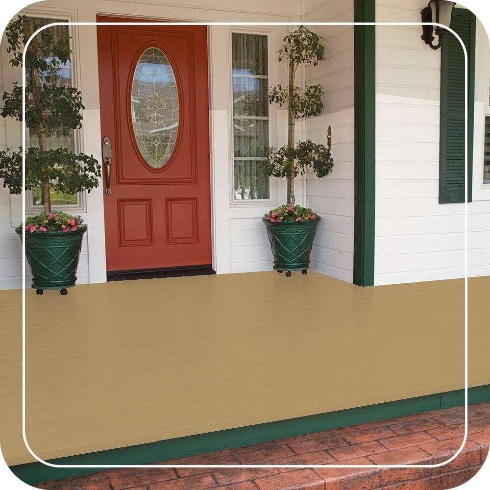 BEHR PREMIUM #PPU6-15 Low-Lustre Enamel Interior/Exterior Porch and Patio Floor Paint (2)