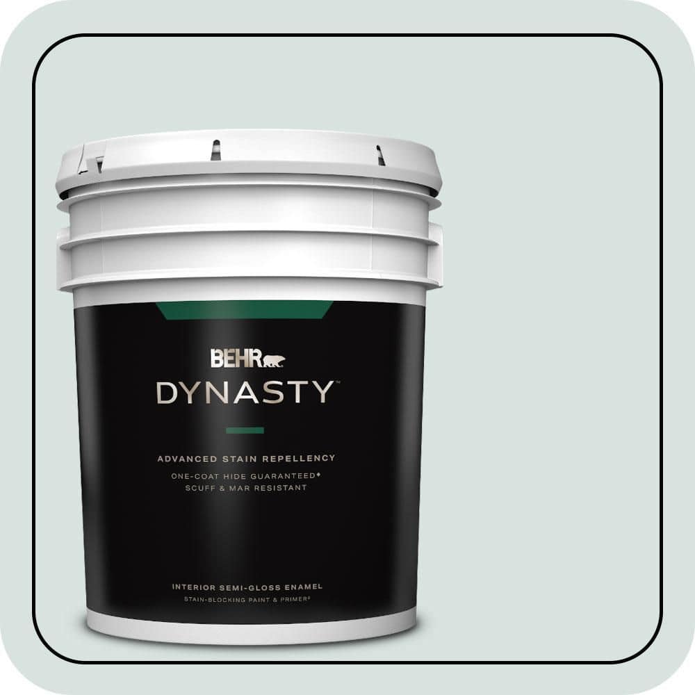 BEHR DYNASTY 5 gal. #N440-1 Streetwise Semi-Gloss Enamel Interior Stain-Blocking Paint & Primer