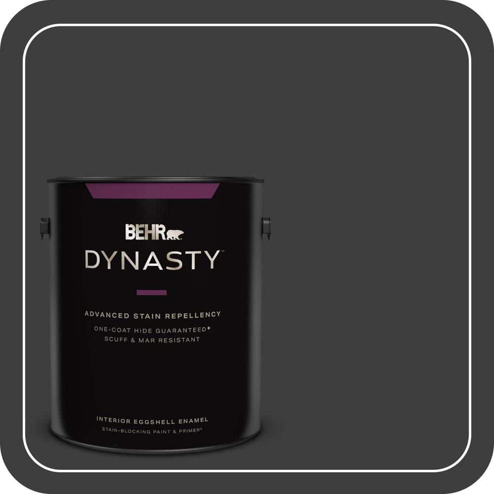 BEHR DYNASTY 1 gal. #QE-64 Madison Avenue Eggshell Enamel Interior Stain-Blocking Paint & Primer