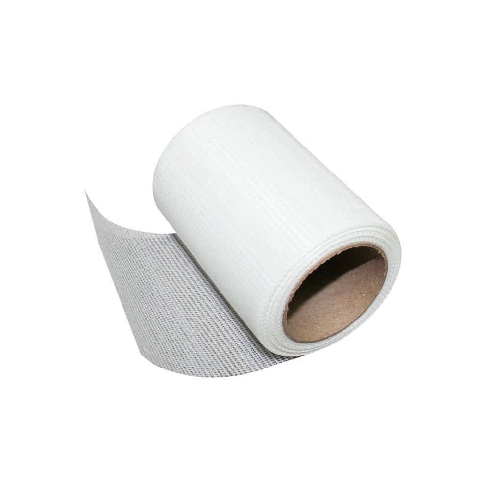 Lanco 4 in. x 150 ft. Fiberglass Patching Weave Roll Flashing for Crack Repair Reinforcement (3)