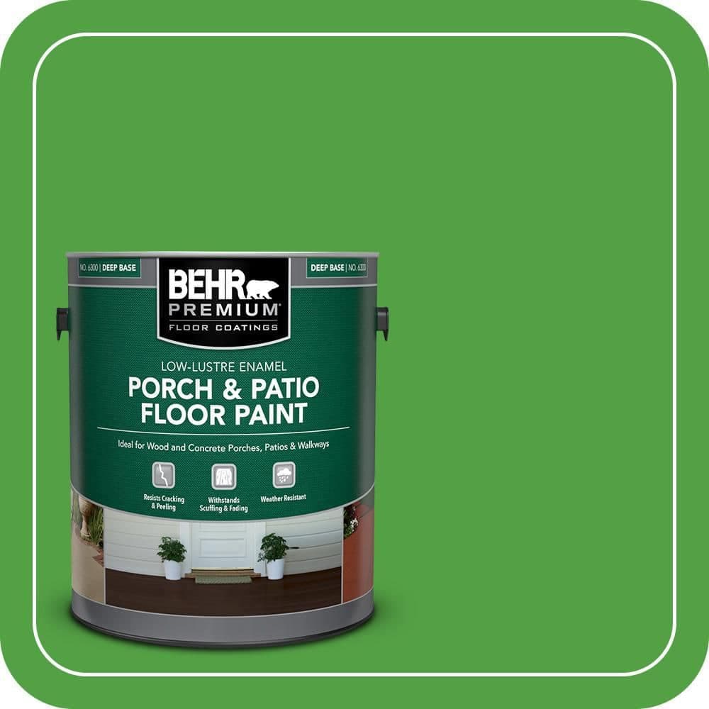 BEHR PREMIUM #S-G-440 Low-Lustre Enamel Interior/Exterior Porch and Patio Floor Paint (1)