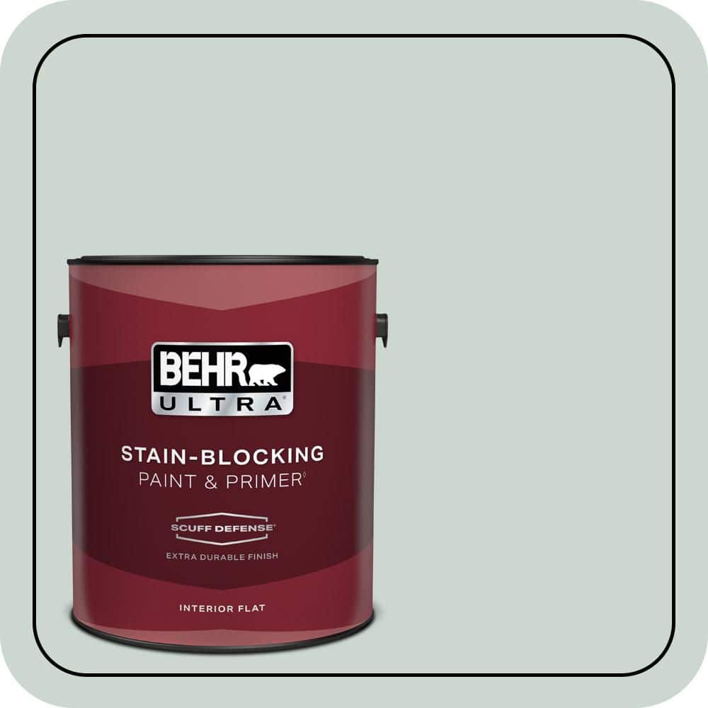 BEHR ULTRA 1 gal. #MQ3-21 Breezeway Extra Durable Flat Interior Paint & Primer (1)