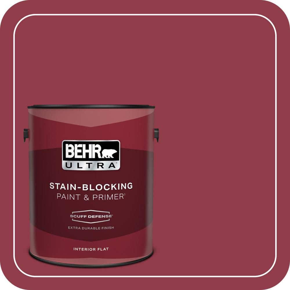 BEHR ULTRA 1 gal. #S-G-130 Luscious Extra Durable Flat Interior Paint & Primer (1)