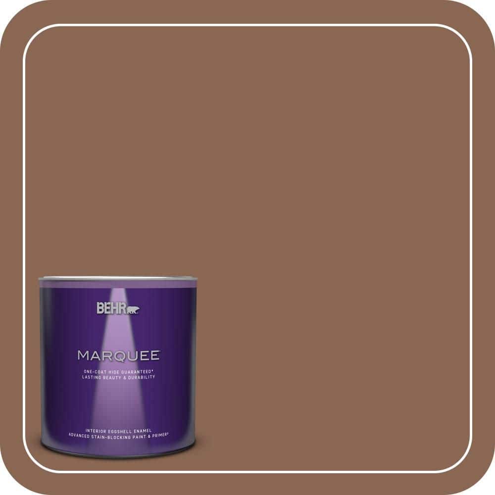 BEHR MARQUEE 1 qt. #PPU3-17 Clay Pot Eggshell Enamel Interior Paint & Primer
