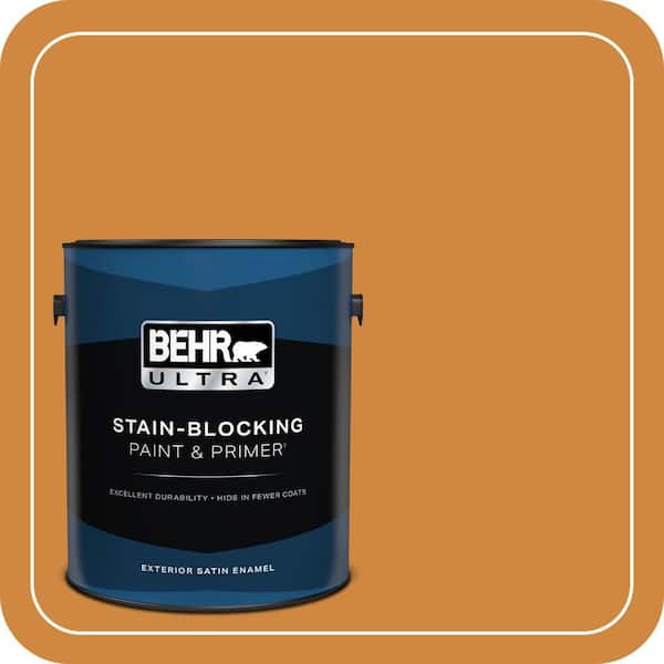 BEHR PREMIUM PLUS #290D-6 Acorn Flat Low Odor & Primer (2)