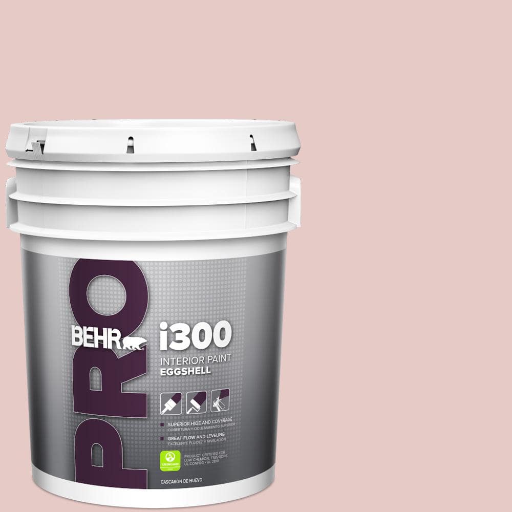 BEHR PRO 5 gal. #170E-2 Blush Beige Eggshell Interior Paint