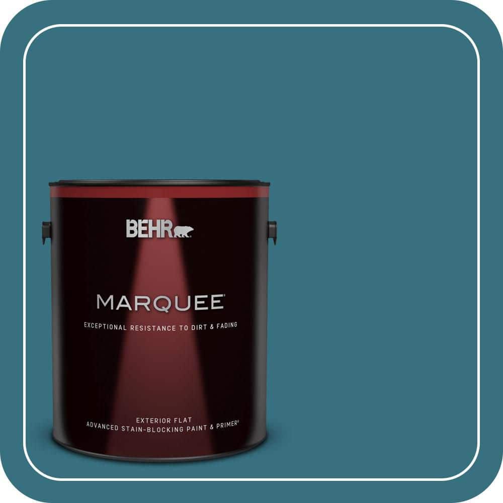 BEHR MARQUEE 1 gal. #530D-7 Grand Rapids Flat Exterior Paint & Primer (1)