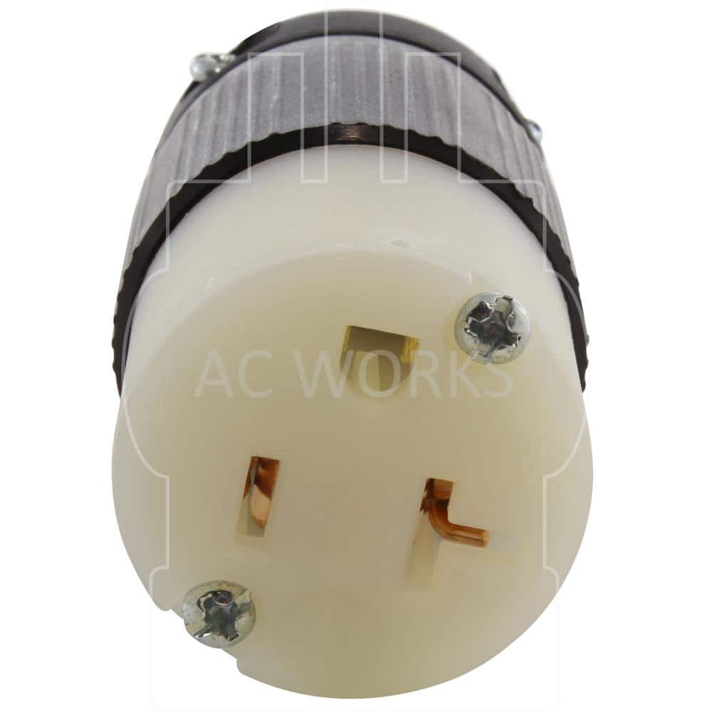 AC WORKS 15/ 20 Amp 125-Volt NEMA 5-15/20R 3-Prong Industrial Grade Heavy Duty Household Female Connector (3)