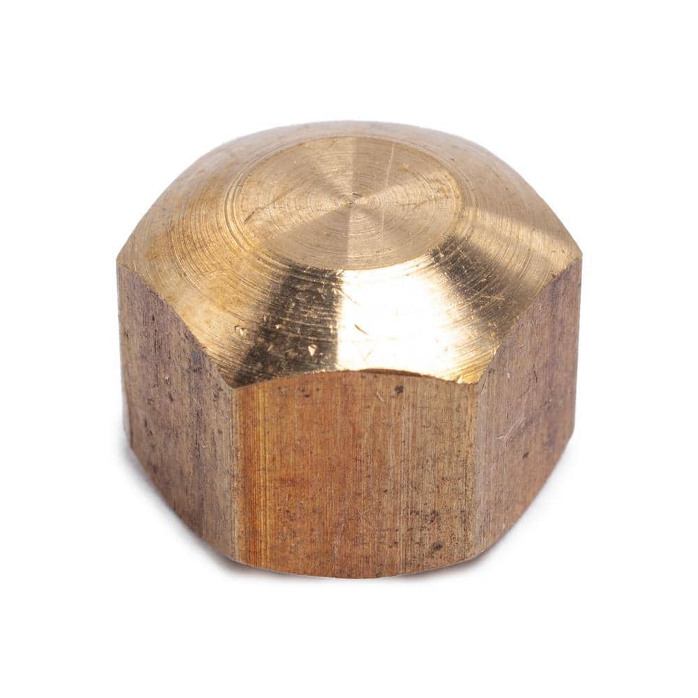 LTWFITTING 5/16 in. Brass Compression Cap Fitting (4)