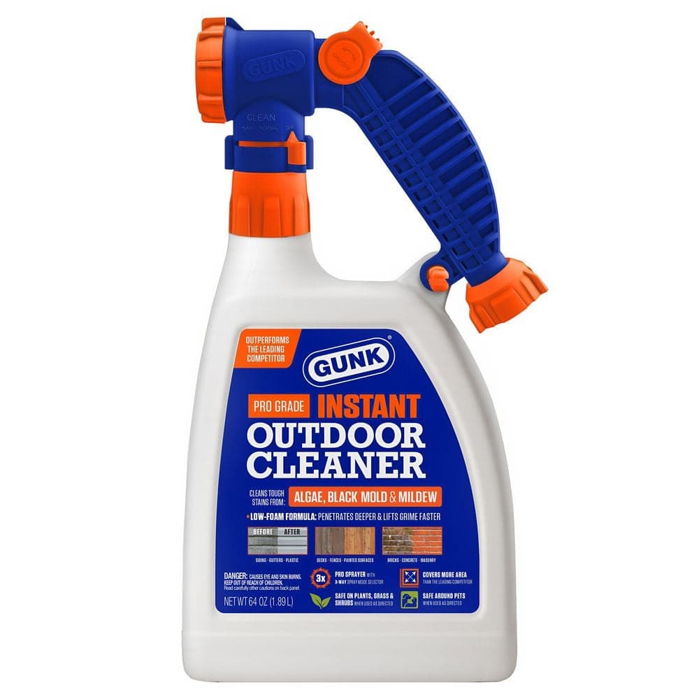 GUNK 64 oz. Ready-To-Spray Instant Outdoor Cleaner