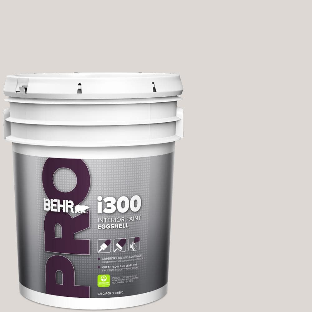 BEHR PRO 5 gal. #790A-2 Ancient Stone Eggshell Interior Paint