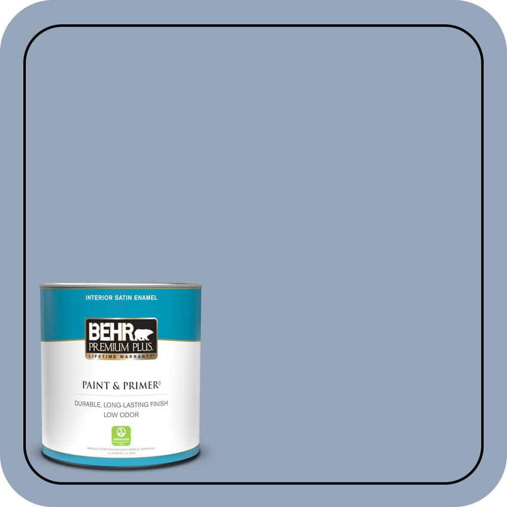 BEHR PREMIUM PLUS #590F-4 Cloudberry Enamel & Primer Color Sample (1)