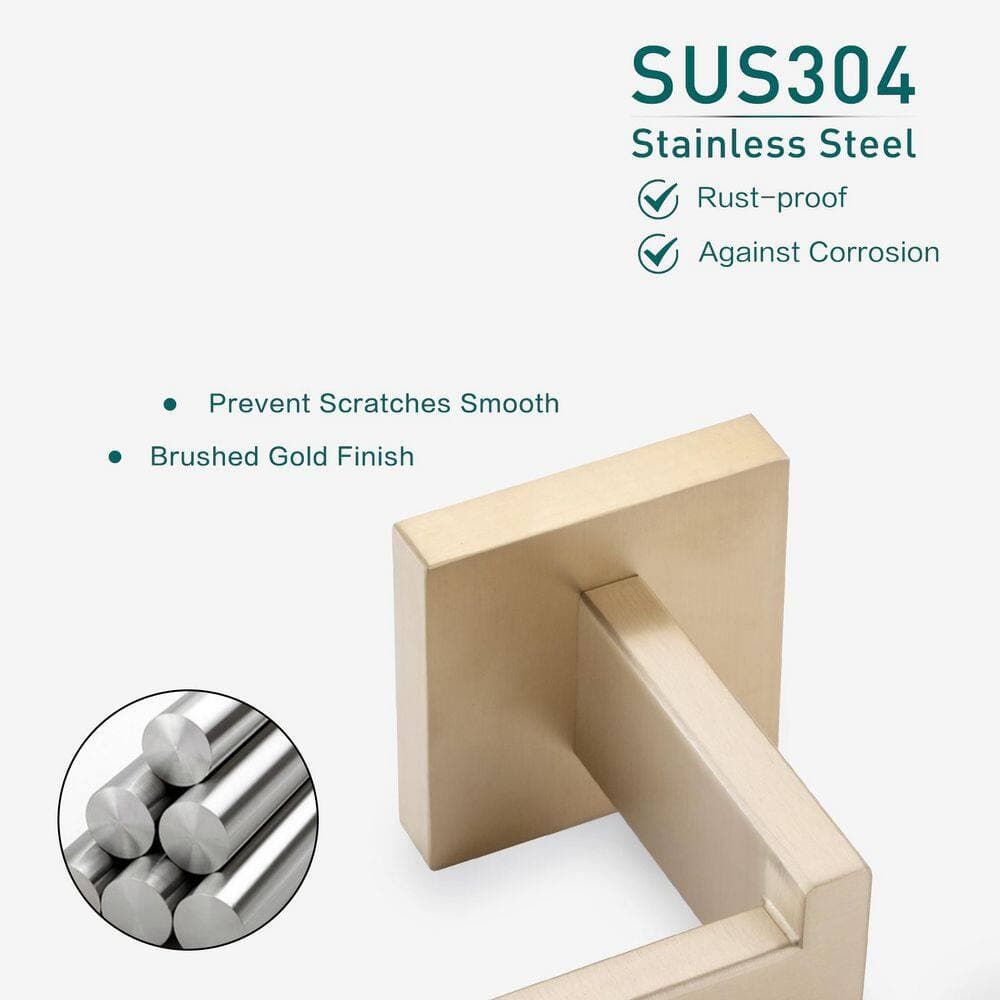 Satico 5-Piece Stainless Steel Bath Hardware Set with Mounting Hardware (4)