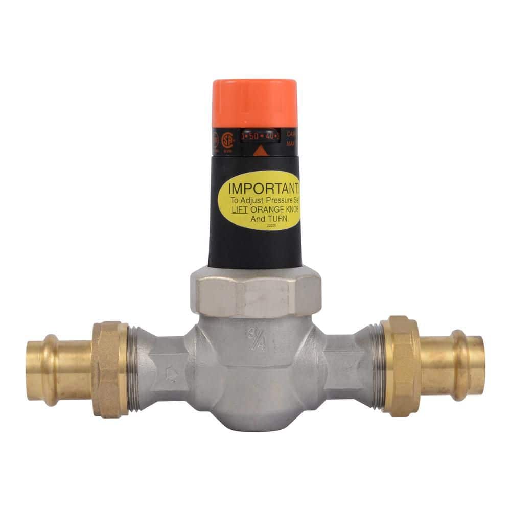 Cash Acme 3/4 in. Copper Press EB25 Pressure Regulating Valve Poly Top (3)