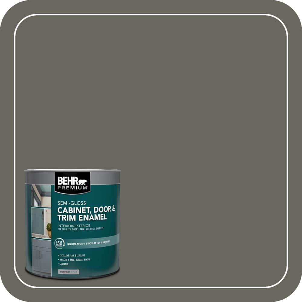 BEHR PREMIUM 1 qt. #MQ6-19 Naturalism Semi-Gloss Enamel Interior/Exterior Cabinet, Door & Trim Paint