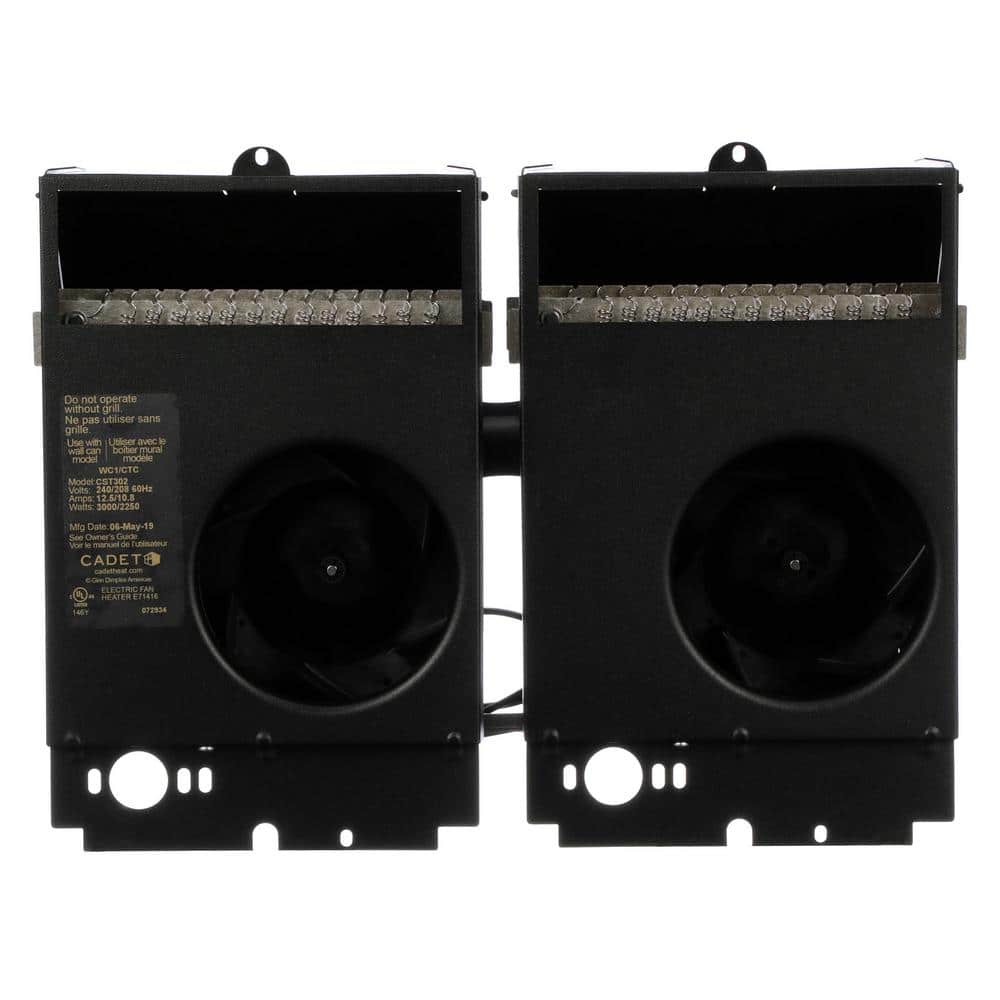 Cadet 3,000-watt Com-Pak Twin In-wall Fan-forced Replacement Electric Heater Assembly