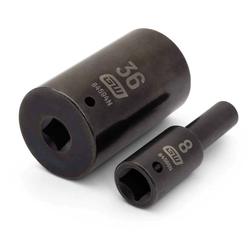GEARWRENCH 1/2 in. Drive 6-Point Metric Deep Impact Socket Set (29-Piece) (3)
