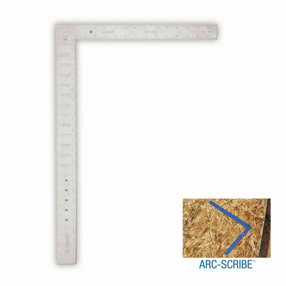 Empire 16 in. x 24 in. Aluminum Square