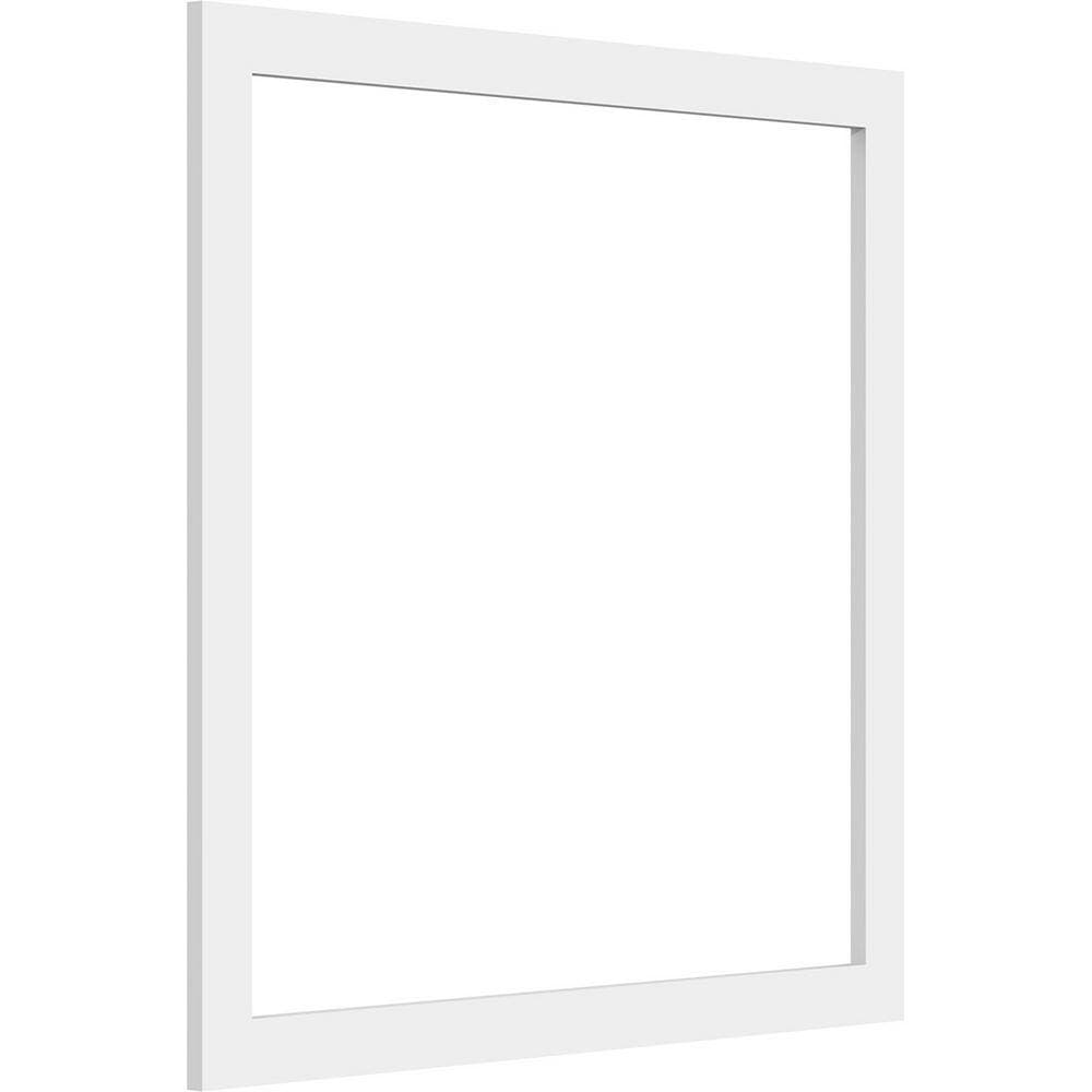 Ekena Millwork 24"W x 24"H x 3/8"P Prescott Decorative Wall Panel (Two-Piece) (2)