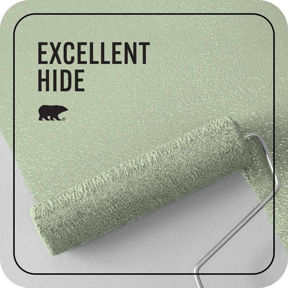 BEHR PREMIUM PLUS 5 gal. #P380-3 Irish Folklore Ceiling Flat Interior Paint & Primer (2)