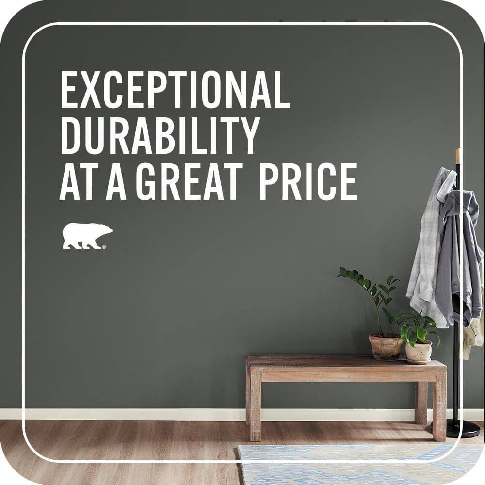 BEHR PREMIUM PLUS #710F-7 Black Swan Enamel EcoMix Plant-Based & Primer (4)