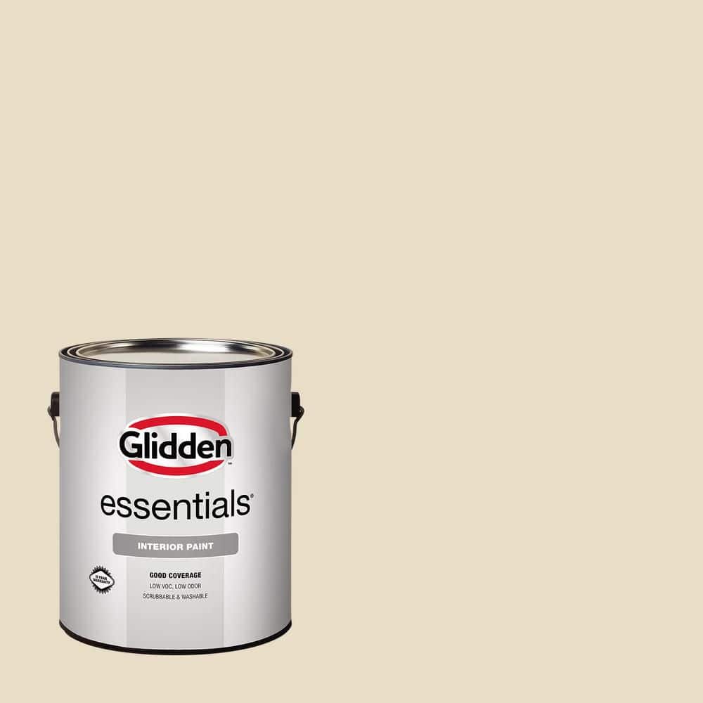 Glidden Essentials 1 gal. PPG1098-2 Heavy Cream Eggshell Interior Paint