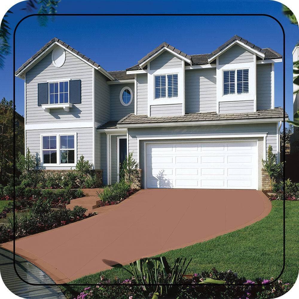 BEHR PREMIUM #S180-5 Self-Priming 1-Part Epoxy Satin Interior/Exterior Concrete and Garage Floor Paint (3)