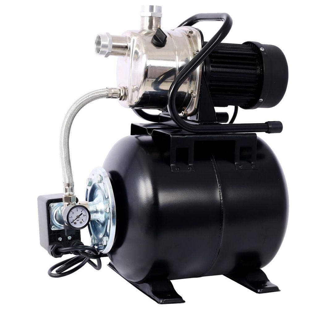 Miscool Ami 1. 6HP Auto Shallow Well Pump With Tank-Stainless Steel for Home/Garden/Farm Irrigation (3)