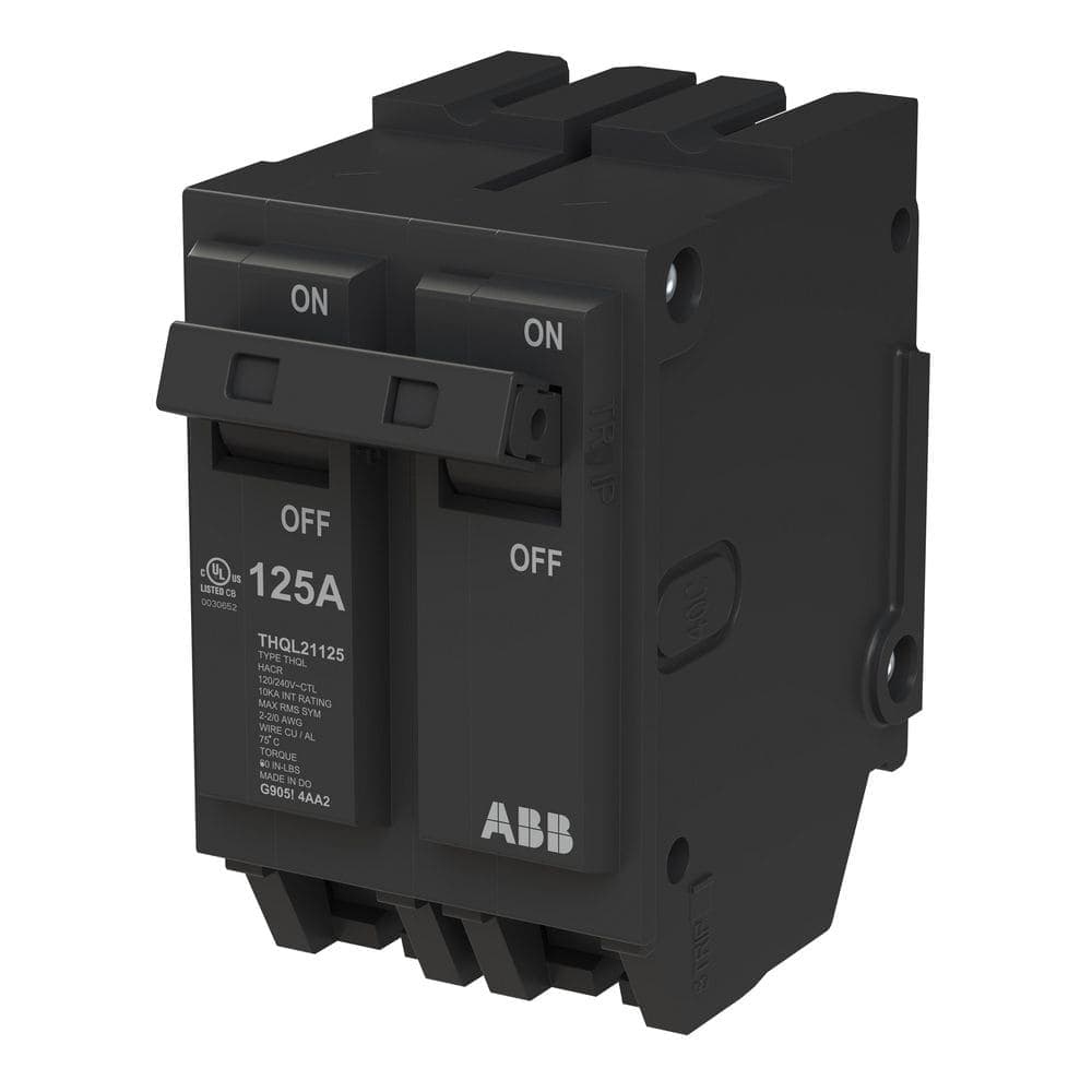ABB 125 Amp 1 in. Double-Pole Circuit Breaker (THQL21125PA) (4)