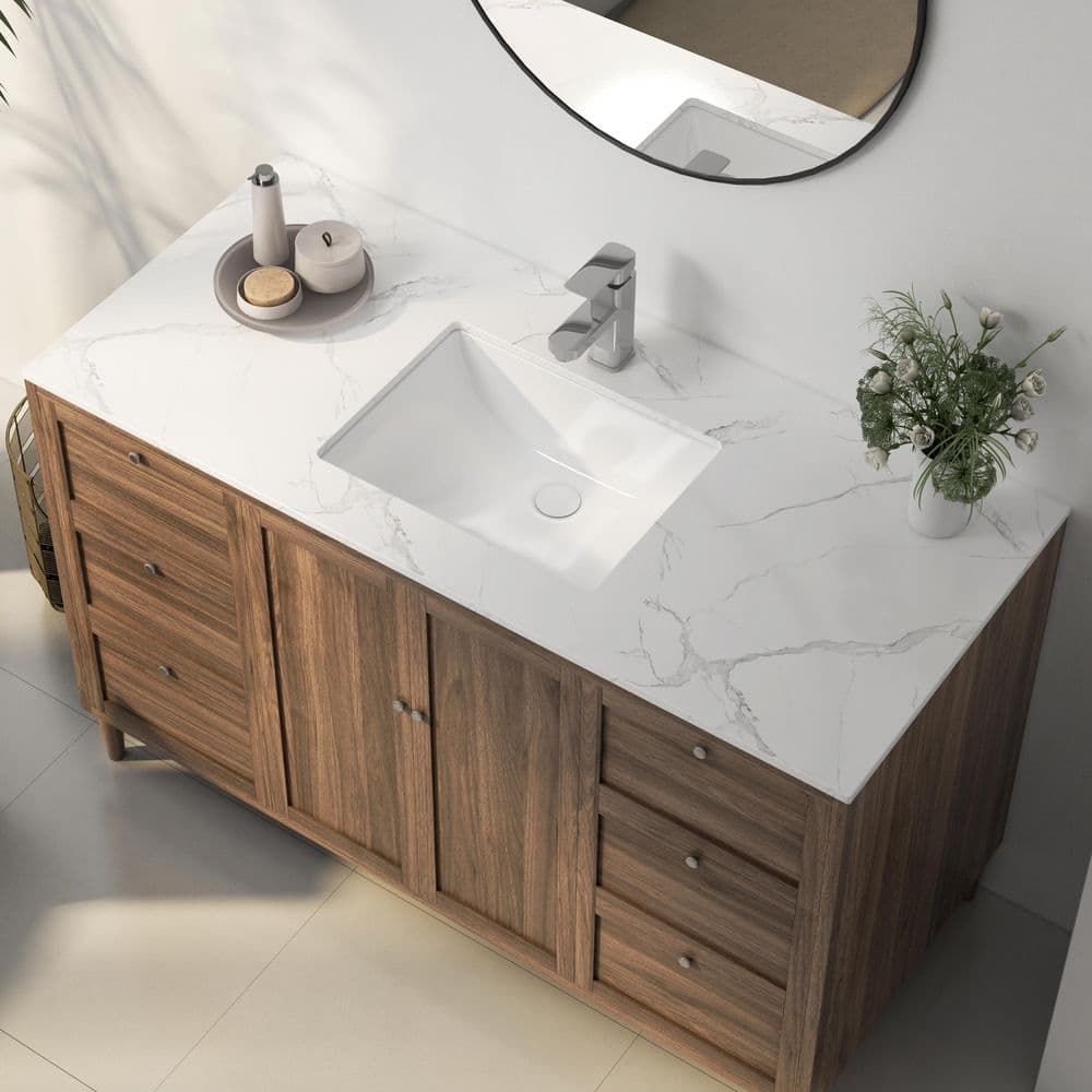 Eridanus Denbigh Vitreous China 18 in. x 13 in . Undermount Bathroom Sink in Crisp White with Overflow (2)