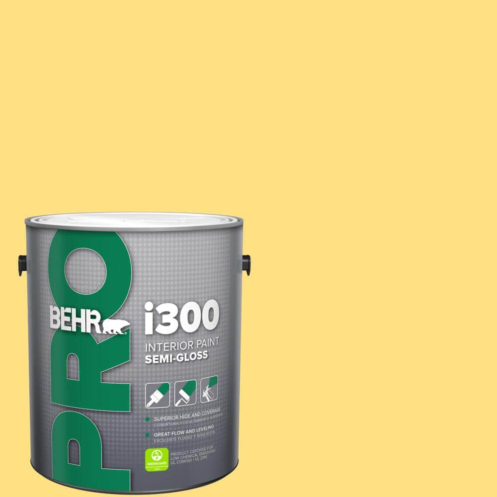 BEHR PRO 1 gal. #370B-4 June Day Semi-Gloss Interior Paint
