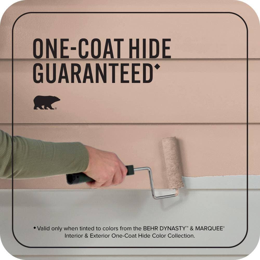 BEHR MARQUEE 1 gal. #S200-3 Iced Copper Satin Enamel Exterior Paint & Primer (3)