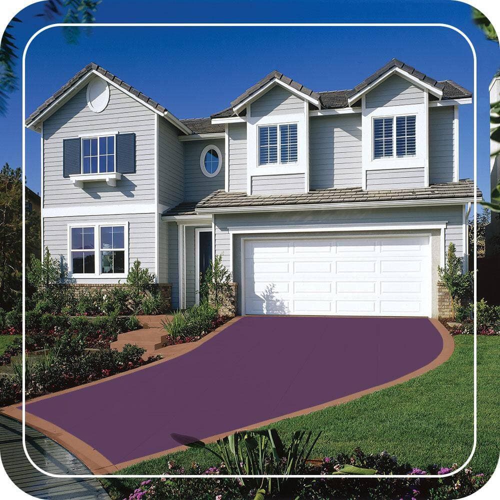 BEHR PREMIUM #P100-7 Self-Priming 1-Part Epoxy Satin Interior/Exterior Concrete and Garage Floor Paint (3)