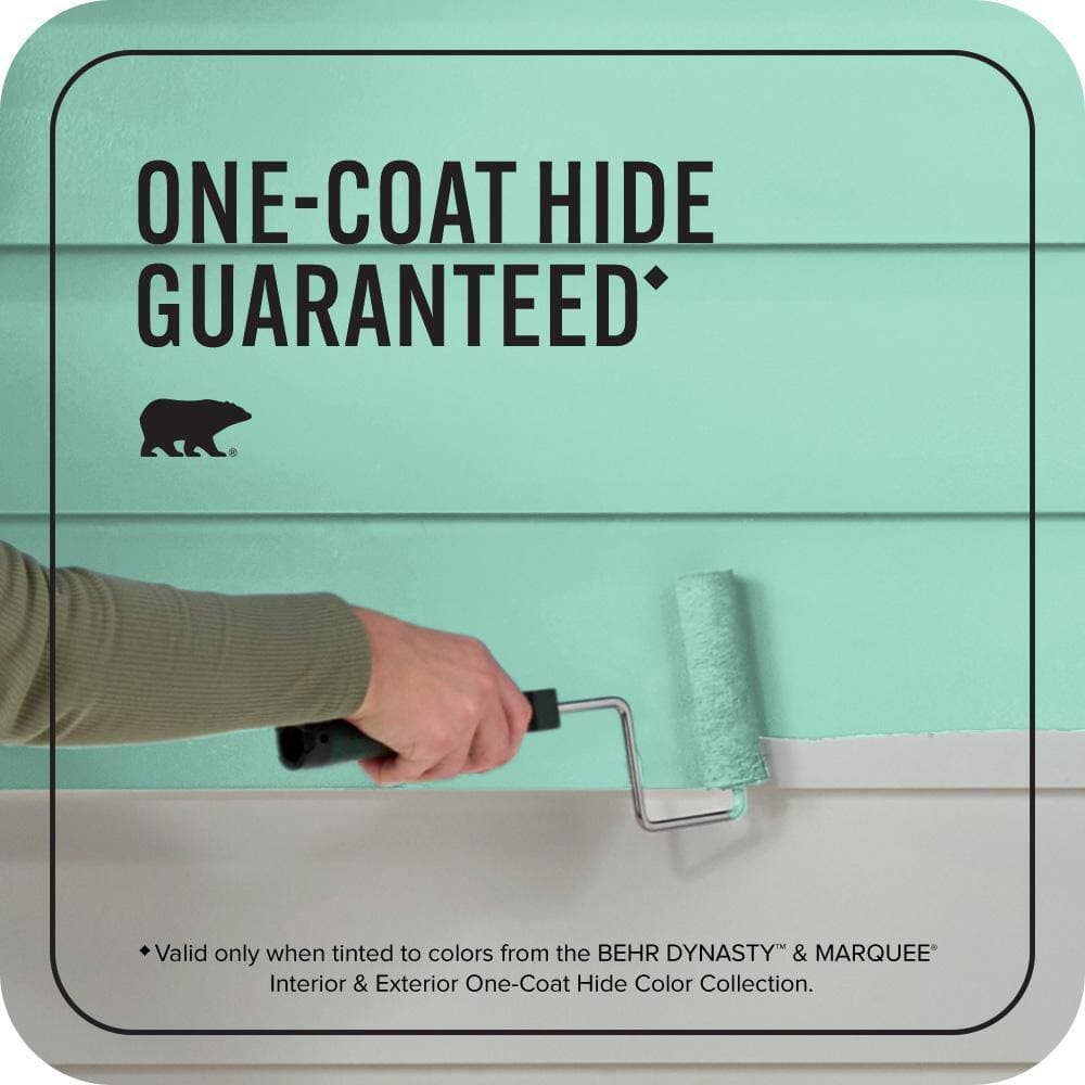 BEHR MARQUEE 5 gal. #MQ4-17 Pageant Green Flat Exterior Paint & Primer (3)