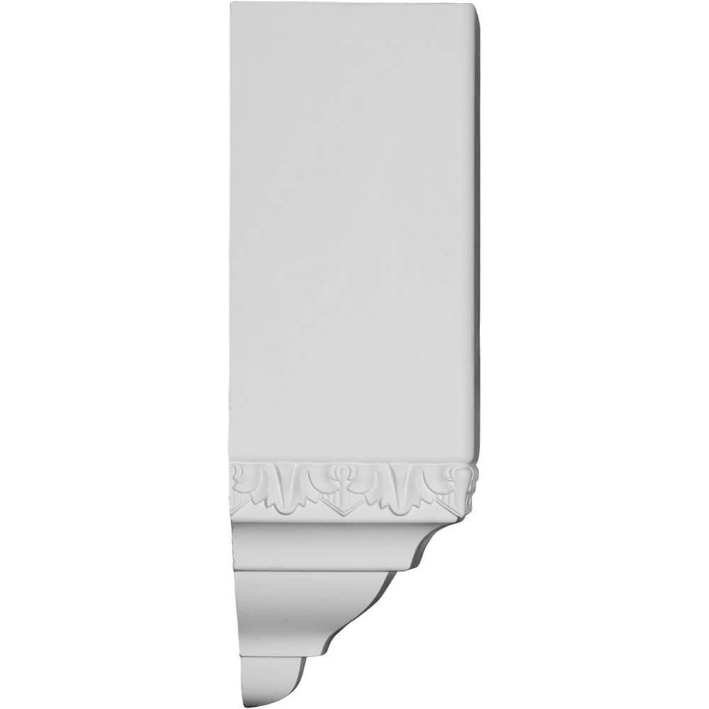 Ekena Millwork 3-1/2 in. x 3-1/2 in. x 13 in. Polyurethane Inside Corner for Moulding Profiles (2)