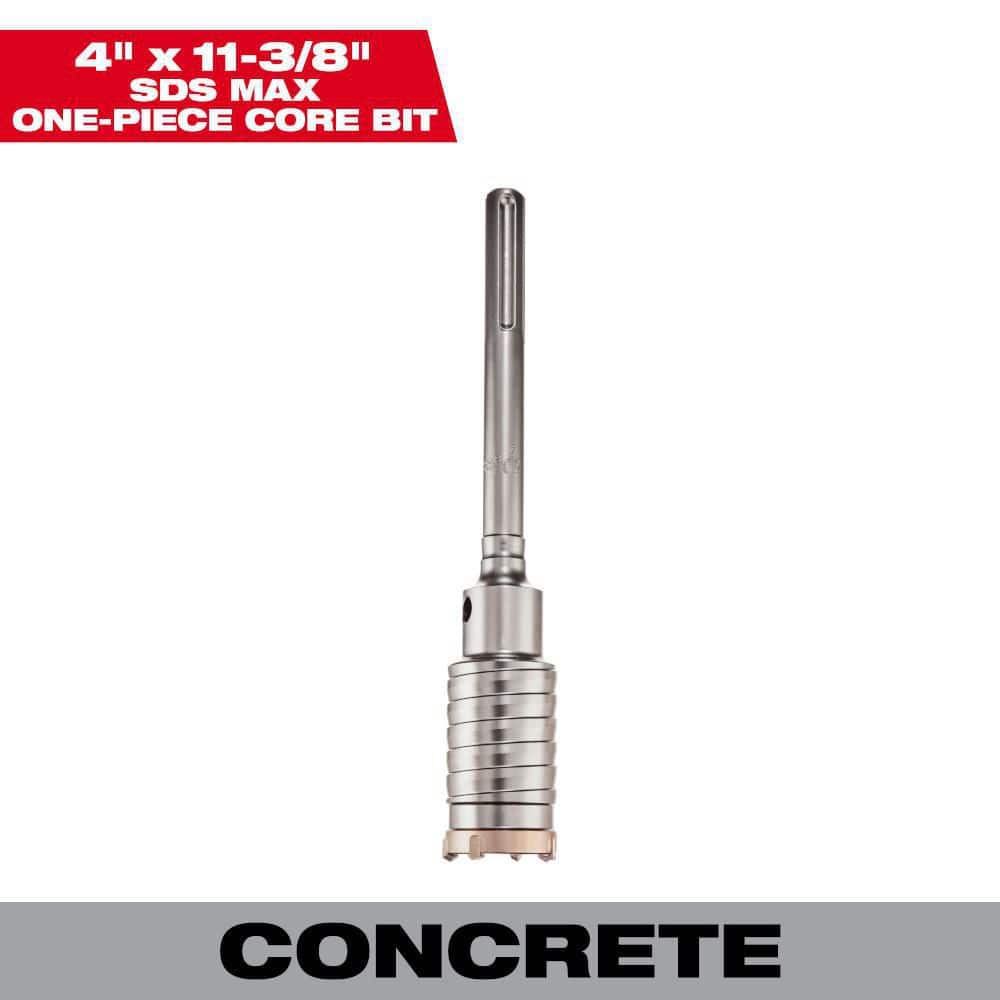 Milwaukee 4 in. x 11-3/8 in. SDS-MAX Core Bit