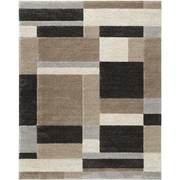 Home Decorators Collection Bazaar Multi-Colored 8 ft. x 10 ft. Geometric Area Rug