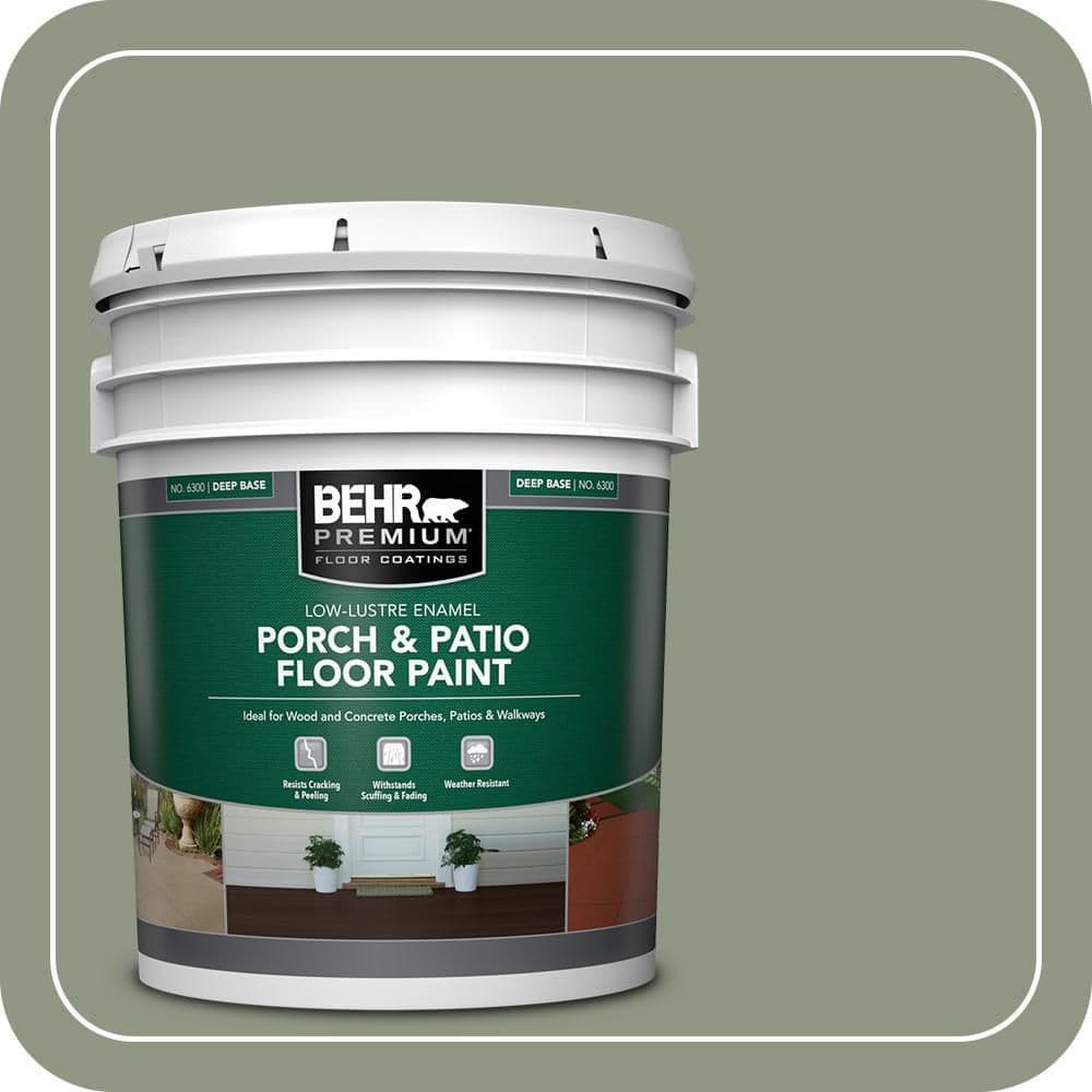 BEHR PREMIUM #PPU11-17 Textured Low-Lustre Enamel Interior/Exterior Porch and Patio Anti-Slip Floor Paint (1)