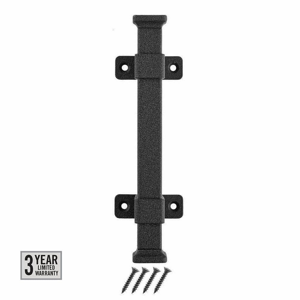 Everbilt 10 in. Black Heavy-Duty Door Pull (1)