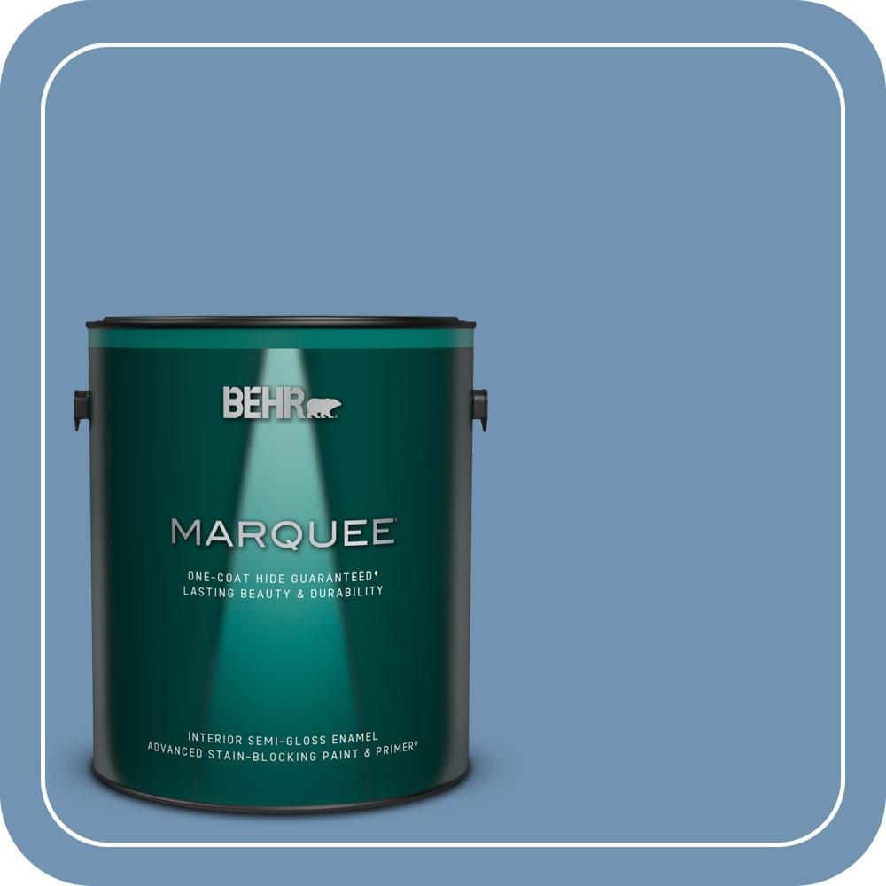 BEHR MARQUEE 1 gal. #T13-5 Belladonna Semi-Gloss Enamel Interior Paint & Primer
