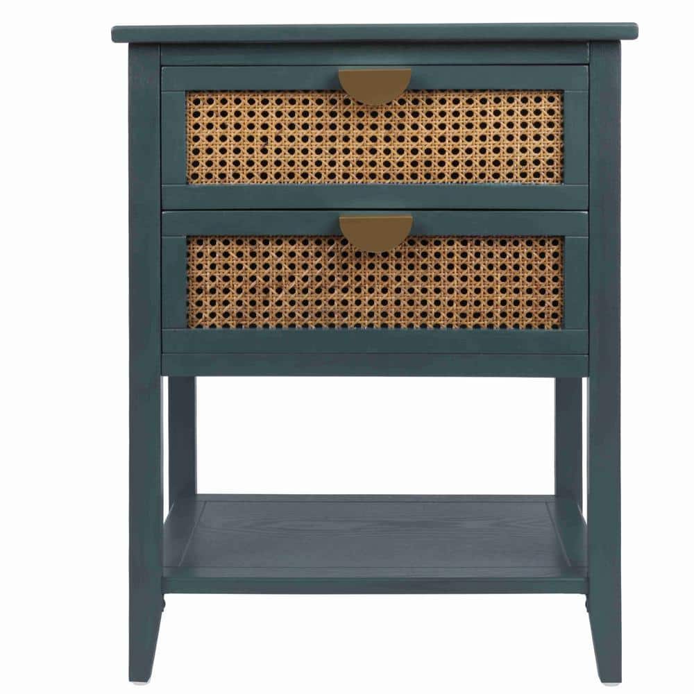 Miscool Anky 22.05 in. W x 15.75 in. D x 28.55 in. H Green MDF Freestanding Bathroom Linen Cabinet in Green (1)